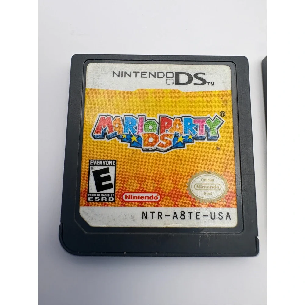 Nintendo DS Mario Bundle Party DS Mario vs Donkey Kong 1 & 2 Tested Authentic